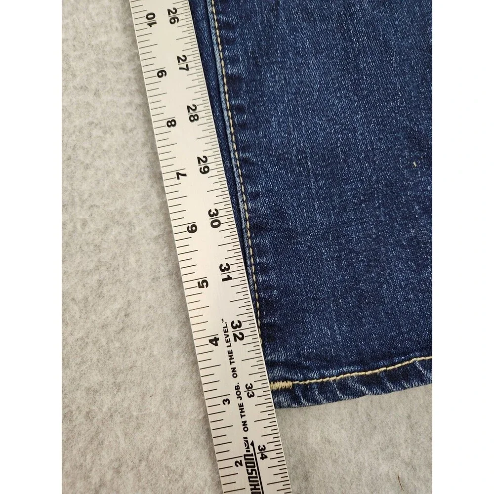 True Religion Billy Jeans 38 Flap T Snap Bootcut Relaxed‎ Stretch 42 40x34